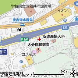 下川薬局光吉店周辺の地図