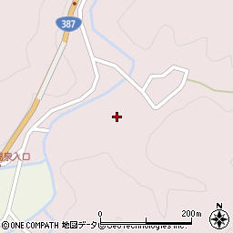 生竜温泉周辺の地図