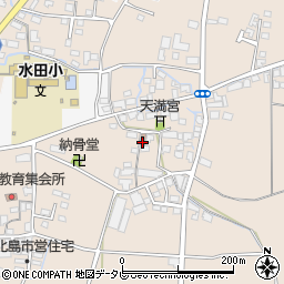 上北島公民館周辺の地図
