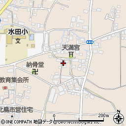 上北島公民館周辺の地図