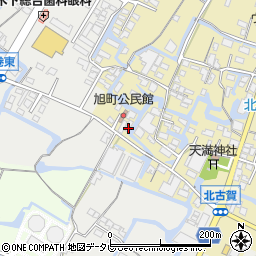 福岡県大川市北古賀134周辺の地図