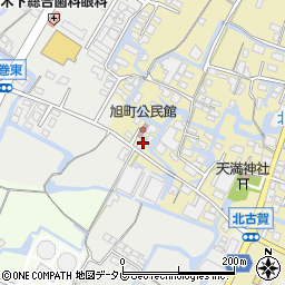 福岡県大川市北古賀137周辺の地図