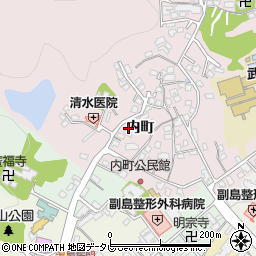 佐賀県武雄市内町7516-10周辺の地図