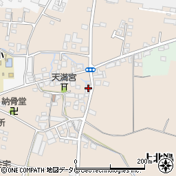 福岡県筑後市上北島550周辺の地図