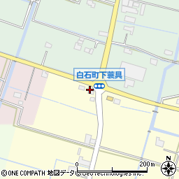 佐賀県杵島郡白石町岡崎556-3周辺の地図