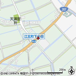 下小田周辺の地図