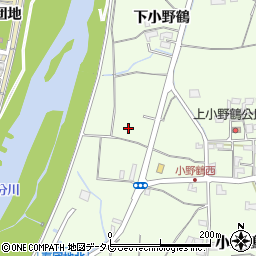 大分県大分市小野鶴周辺の地図
