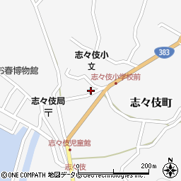 長崎県平戸市志々伎町1298周辺の地図