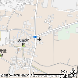 福岡県筑後市上北島551-5周辺の地図