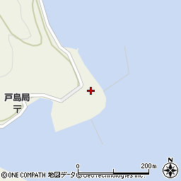 愛媛県宇和島市戸島2212周辺の地図