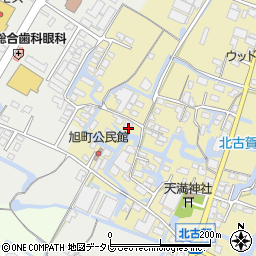 福岡県大川市北古賀181周辺の地図