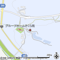 岩永養鶏場周辺の地図