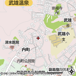 佐賀県武雄市八並9335周辺の地図