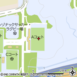 レゾナックサッカー・ラグビー場Ａコート周辺の地図