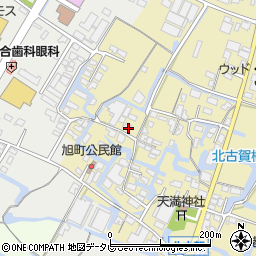 福岡県大川市北古賀179周辺の地図