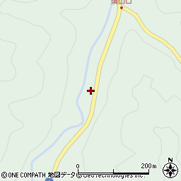 愛媛県北宇和郡松野町富岡1286周辺の地図