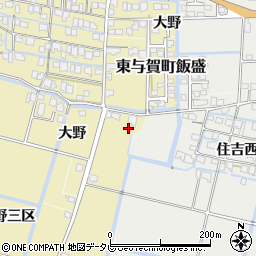 佐賀県佐賀市東与賀町大字飯盛1870周辺の地図