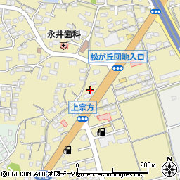 大分県大分市上宗方406周辺の地図