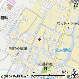 福岡県大川市北古賀161周辺の地図