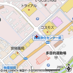 焼肉館 勝 武雄店周辺の地図