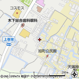 福岡県大川市北古賀144周辺の地図