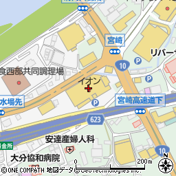 イオン光吉店周辺の地図