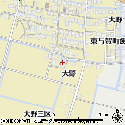 佐賀県佐賀市東与賀町大字飯盛2151周辺の地図