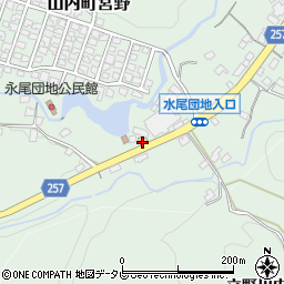 馬場商店周辺の地図