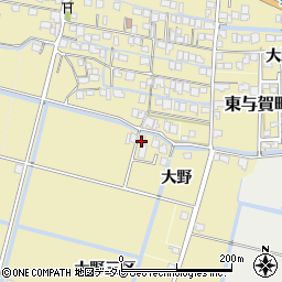 佐賀県佐賀市東与賀町大字飯盛2148周辺の地図