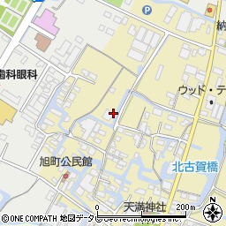 福岡県大川市北古賀202周辺の地図