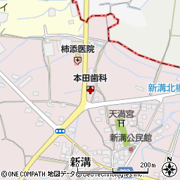 本田歯科医院周辺の地図
