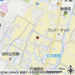 福岡県大川市北古賀172周辺の地図