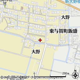 佐賀県佐賀市東与賀町大字飯盛2152周辺の地図