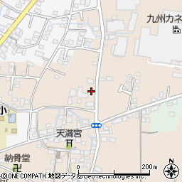 福岡県筑後市上北島1172周辺の地図