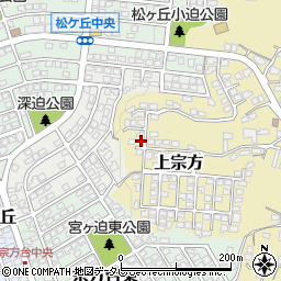 大分県大分市上宗方897周辺の地図