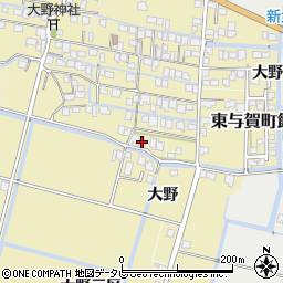 佐賀県佐賀市大野三区周辺の地図