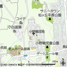 大分県大分市小野鶴41周辺の地図