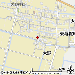 佐賀県佐賀市東与賀町大字飯盛2160周辺の地図