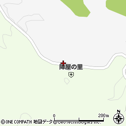 陣屋の村周辺の地図