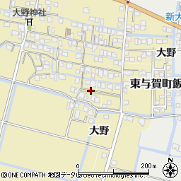 佐賀県佐賀市東与賀町大字飯盛2192周辺の地図