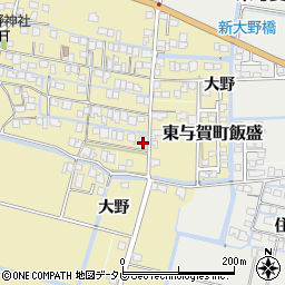 佐賀県佐賀市東与賀町大字飯盛2208周辺の地図