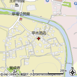 甲木酒店周辺の地図