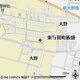 佐賀県佐賀市東与賀町大字飯盛2206周辺の地図