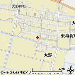 佐賀県佐賀市東与賀町大字飯盛1847周辺の地図