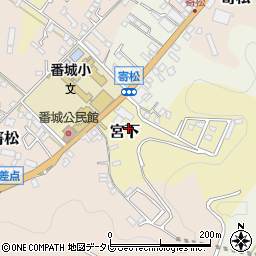 愛媛県宇和島市宮下179周辺の地図