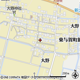 佐賀県佐賀市東与賀町大字飯盛2191周辺の地図