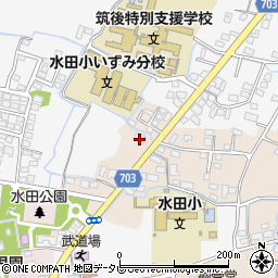 福岡県筑後市上北島32周辺の地図