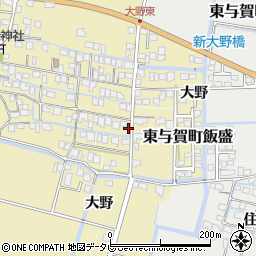 佐賀県佐賀市東与賀町大字飯盛2211周辺の地図