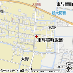 佐賀県佐賀市東与賀町大字飯盛2560周辺の地図