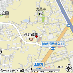 大分県大分市上宗方1235周辺の地図